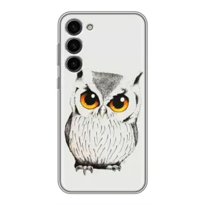 Чехол с птицами на Samsung Galaxy S23 Plus (VPrint) (Милая Сова)