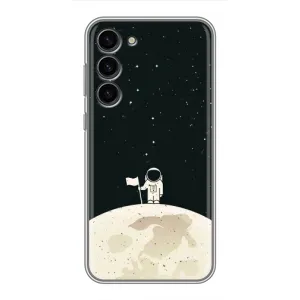 Космические Чехлы для Самсунг С23 Плюс (VPrint) (На луне)