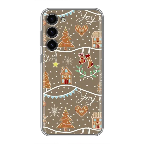 Чехол с принтом «Новогодние пряники» для Samsung Galaxy S23 Plus