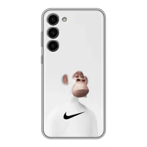 Чехлы с Обезьянами NFT для Samsung Galaxy S23 Plus (AlphaPrint) (обезьяна NFT Nike)