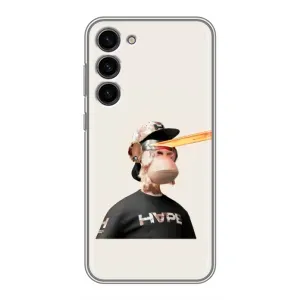Чехлы с Обезьянами NFT для Samsung Galaxy S23 Plus (AlphaPrint) (обезьяна NFT в очках)