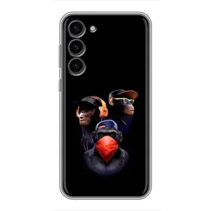 Чохол з Мавпами Samsung Galaxy S23 Plus - (AlphaPrint) (Три мавпи)