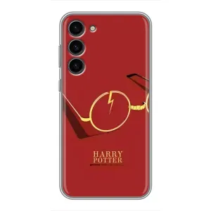 Чехлы с Гарри Поттером для Samsung Galaxy S23 Plus (AlphaPrint) (очки Гарри)