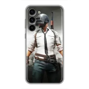 Чехол PUBG для Самсунг С23 Плюс (AlphaPrint) (Пабг мен)