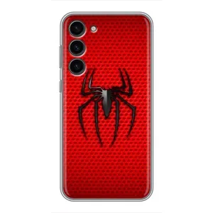 Чехол с человеком пауком для Samsung Galaxy S23 Plus - (AlphaPrint) (Паук Марвел)
