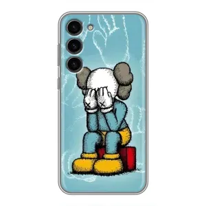 Чехлы для Samsung Galaxy S23 Plus - Bearbrick Louis Vuitton (PREMIUMPrint) (Плач Bearbrick)