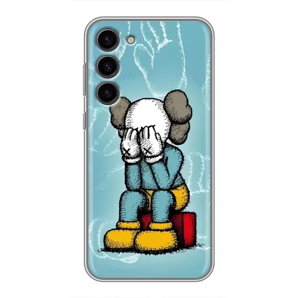 Чохол з принтом «Плач Bearbrick» для Samsung Galaxy S23 Plus