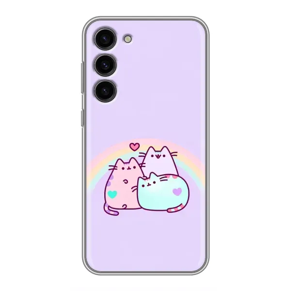 Чехол с принтом «Радужные котики» для Samsung Galaxy S23 Plus Чехол с принтом «Радужные котики» для Samsung Galaxy S23 Plus