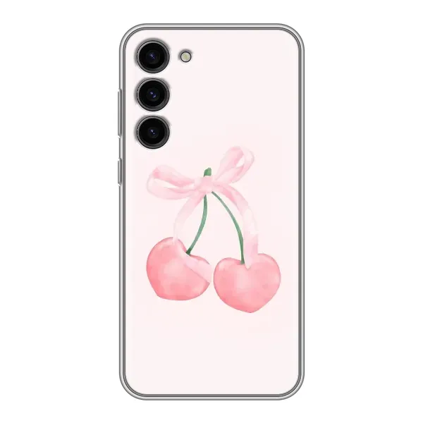 Чехол с принтом «Розовые вишни» для Samsung Galaxy S23 Plus Чехол с принтом «Розовые вишни» для Samsung Galaxy S23 Plus