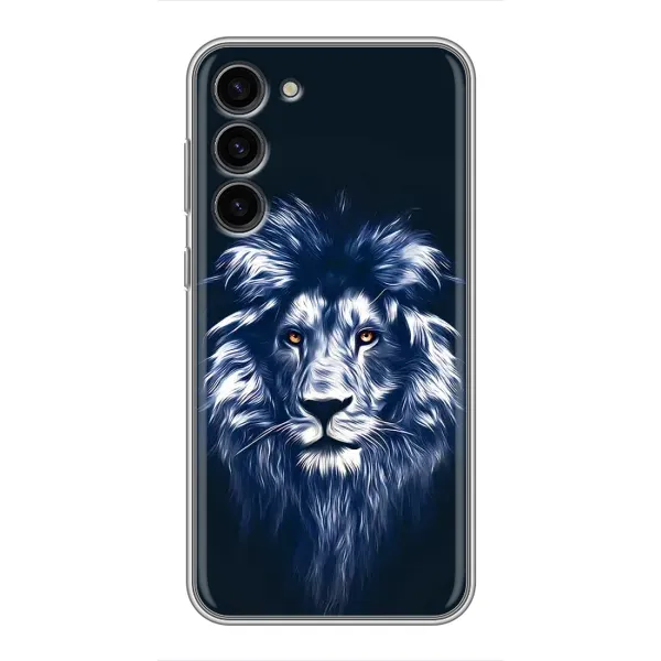 Чехол с принтом «Синий Лев» для Samsung Galaxy S23 Plus