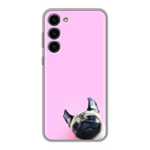 Чехлы с собаками для Samsung Galaxy S23 Plus (VPrint) (Смешная собака)