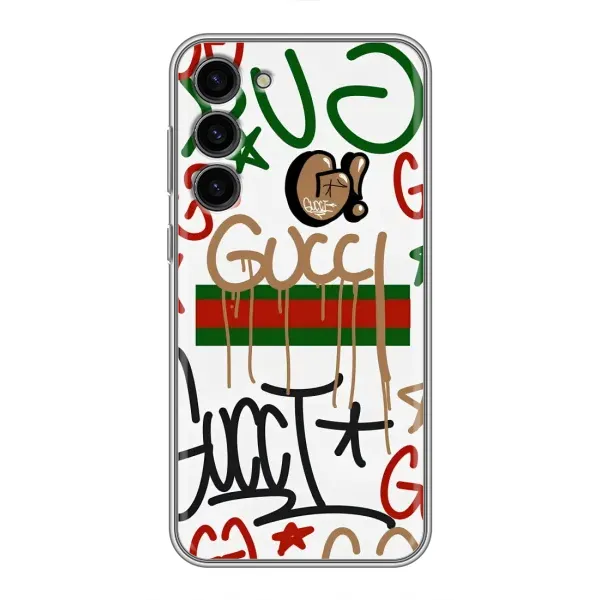 Чохол з принтом «Стиль GUUCI» для Samsung Galaxy S23 Plus