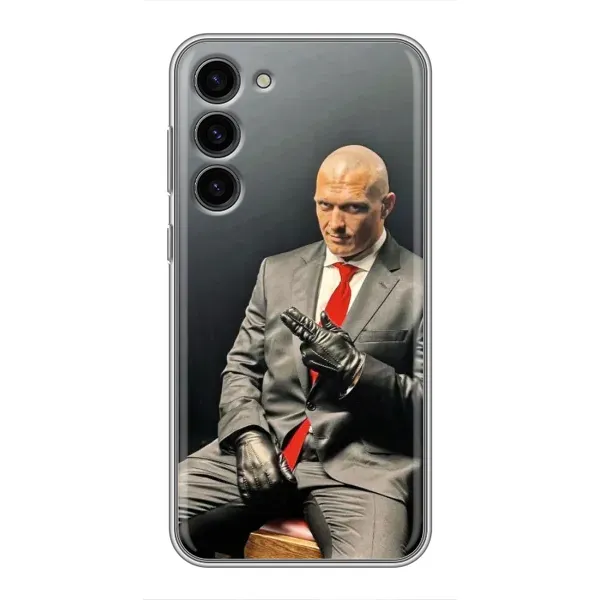 Чехол с принтом «Усик Hitman» для Samsung Galaxy S23 Plus