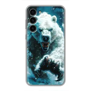 Чохол з картинкою 'Хижаки' для Samsung Galaxy S23 Plus (Полярний ведмідь)