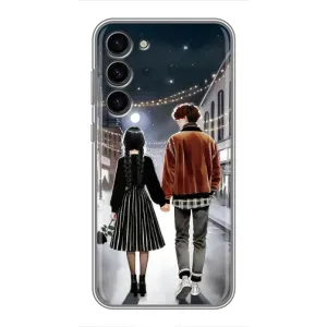 Чехол с дизайном Венздей 2 на Samsung Galaxy S23 Plus (Уэнздей и Тайлер)