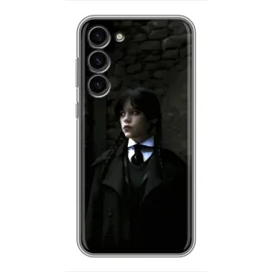 Чехол с дизайном Венздей 2 на Samsung Galaxy S23 Plus (Темный стиль Уэнздей)