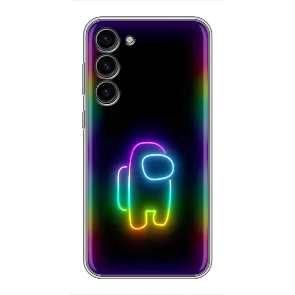 Чехол с принтом «Яркий скин» для Samsung Galaxy S23 Plus