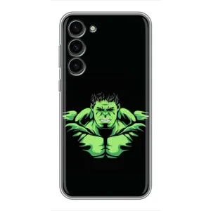 Чехлы с героями Марвел Samsung Galaxy S23 Plus (VPrint) (Зелёный Халк)