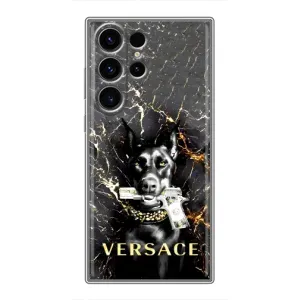 Чехлы VERSACE для Самсунг С23 Ультра (PREMIUMPrint) (AlphaPrint-ген.)