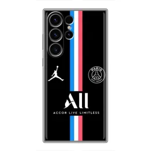 Чохли PSG для Samsung Galaxy S23 Ultra (AlphaPrint) (футболка ПСЖ)