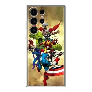 Чехол с принтом «Герои Марвел» для Samsung Galaxy S23 Ultra
