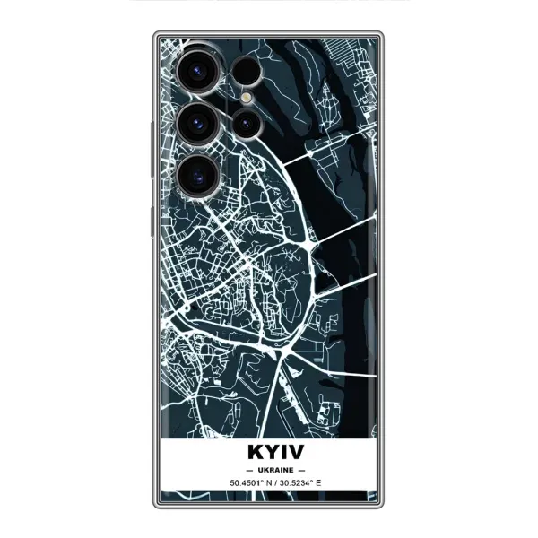 Чохол з принтом «Київ» для Samsung Galaxy S23 Ultra