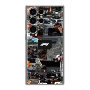 Чохол Формула1 на Samsung Galaxy S23 Ultra (Гоночний колаж Ф1)