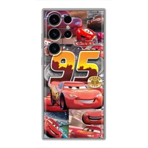 Силіконовий чохол Маквін для Samsung Galaxy S23 Ultra (Колаж Блискавка Маквін)