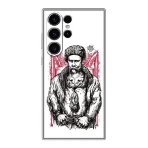 Чохли для Samsung Galaxy S23 Ultra с принтом Тараса Шевченко (AlphaPrint) (Козак Шевченко)