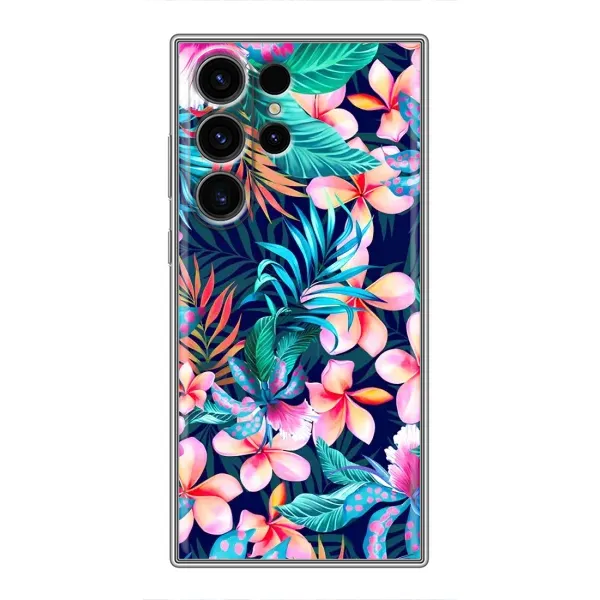 Чехол с принтом «Красочные цветы» для Samsung Galaxy S23 Ultra Чехол с принтом «Красочные цветы» для Samsung Galaxy S23 Ultra
