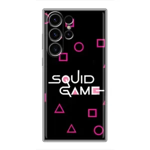 Чохол Гра в кальмара для Samsung Galaxy S23 Ultra (Патерн Гра кальмара)