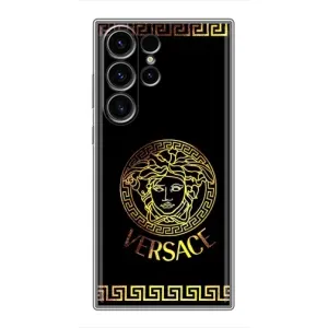 Чехлы VERSACE для Самсунг С23 Ультра (PREMIUMPrint) (Logo Versace)