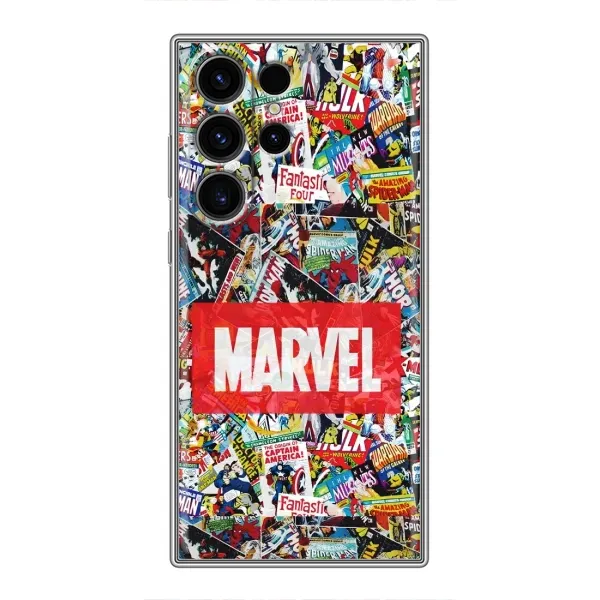 Чехол с принтом «Марвел комиксы» для Samsung Galaxy S23 Ultra