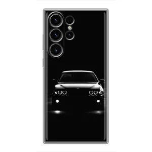 Чехол для Самсунг С23 Ультра - с принтом БМВ (AlphaPrint) (Машина BMW)