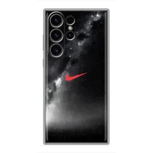 Чехол для Samsung Galaxy S23 Ultra - с принтом Найк (AlphaPrint) (Найк красный)