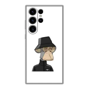 Чехлы с Обезьянами NFT для Samsung Galaxy S23 Ultra (AlphaPrint) (обезьяна NFT Adidas)