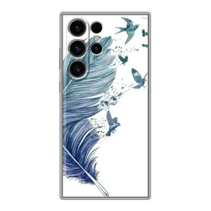 Чохол з принтом «Перо» для Samsung Galaxy S23 Ultra