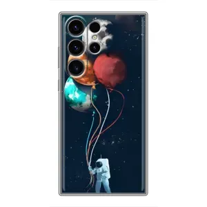 Космические Чехлы для Самсунг С23 Ультра (VPrint) (Планеты шарики)