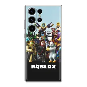 Чехлы с топовыми принтами для Самсунг С23 Ультра (ROBLEX)