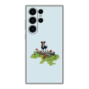 Чохли з картинкою собаки Патрон для Samsung Galaxy S23 Ultra (AlphaPrint) (Сапер Пес)