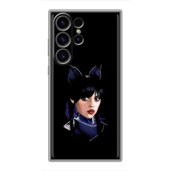 Чохол з принтом «серйозна Венздей» для Samsung Galaxy S23 Ultra