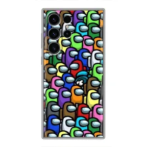Чехол Амонг Ас для Samsung Galaxy S23 Ultra (AlphaPrint) (Убит)