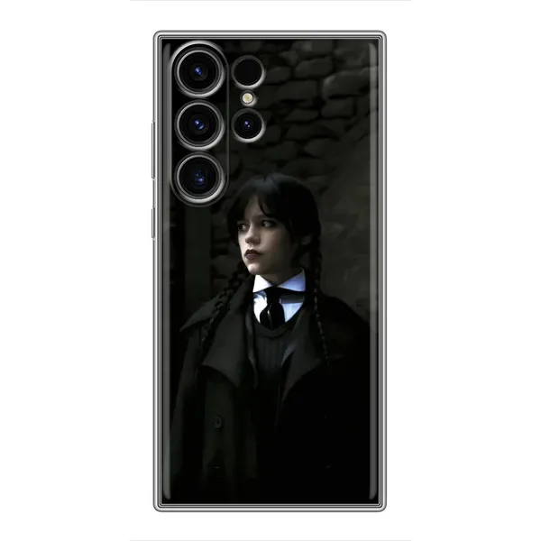 Чохол з принтом «Темний стиль Венздей» для Samsung Galaxy S23 Ultra Чохол з принтом «Темний стиль Венздей» для Samsung Galaxy S23 Ultra