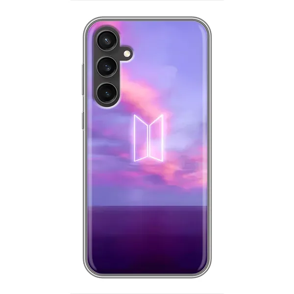 Чехол с принтом «BTS логотип» для Samsung Galaxy S23