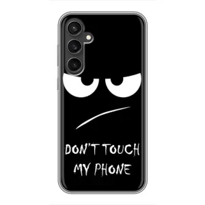 Чехол для Самсунг С23 - (AlphaPrint) с печатью (ТОП продаж) (Dont Touch)