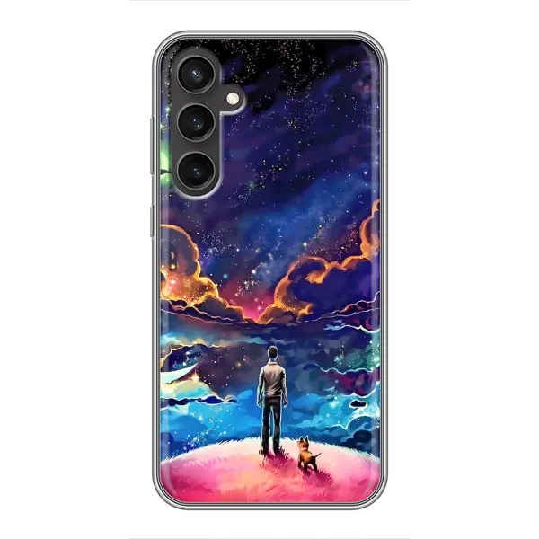 Чохол з принтом «Вид Галактики» для Samsung Galaxy S23