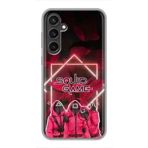 Чехол Гра в кальмара для Samsung Galaxy S23 (Охранники Игра кальмара)