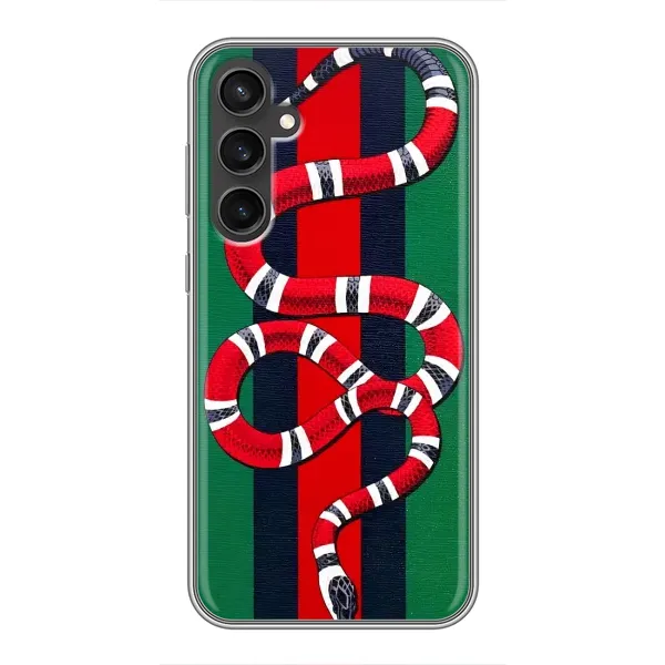 Чехол с принтом «Gucci змия» для Samsung Galaxy S23