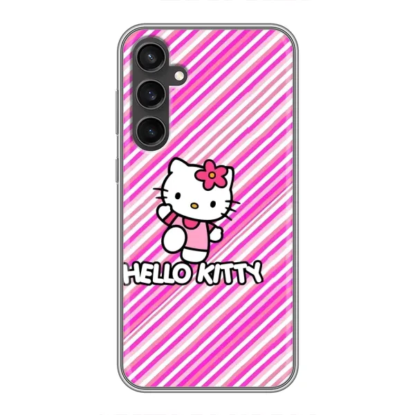 Чохол з принтом «Hello Kytty» для Samsung Galaxy S23