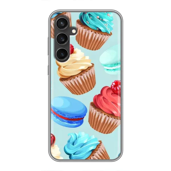 Чехол с принтом «Кексики» для Samsung Galaxy S23